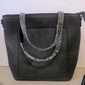 K Carroll grey Shirley tote